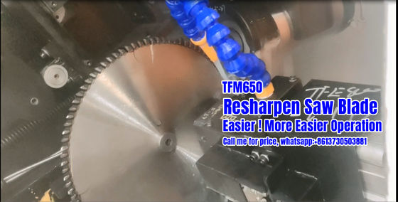 TFM650 ماشین تراش CNC دایره ای Tct برای تراشیدن